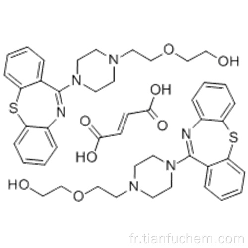 Fumarate de quétiapine CAS 111974-72-2